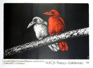 GET-STANKIEWICZ Eugeniusz - Artists-Solidarity 1981 Auction - Union of Polish Artists in Wroclaw, Galer...