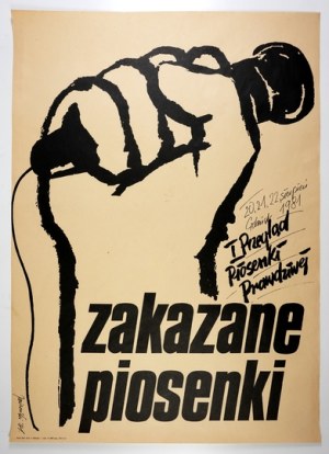 JANISZEWSKI Jerzy - Forbidden Songs. I Przegląd Piosenki Prawdziwej. 1981.