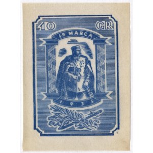 19 MARCA 1935. 10 gr. [b.m.] III 1935.