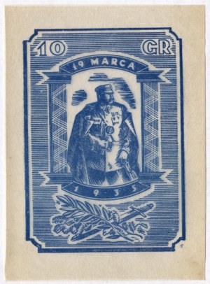 19 MARCH 1935. 10 gr. [n.m.] III 1935.