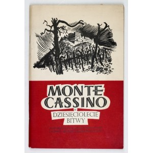 Monte Cassino. w 10-lecie bitwy. 1854. Oprac. graf. S. Gliwy.