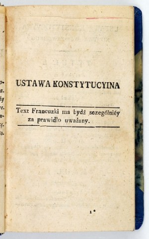 DAUGHTERS OF LAW. From Nru 1 to Nru 12. Warsaw 1810. druk. Xięży Piiarów. 16d, pp. [3], XLVII, 326, [9]. Opr. laten....
