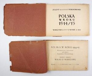 DZIKOWSKI Stanisław - Poland in the year 1914-15: An illustrated edition edited by ... ... Zesz. 1-2. Warsaw [cens. 1915]....