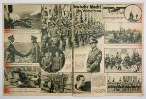 GENERALGOUVERNEMENT 1939-1943. krakau-Warschau [1943]. Zeitumgsverlag. 4, s. [16]....