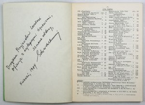 KEMNITZ E. - Memoirs of political and social work. London 1983; Dedication by the author.