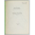 KEMNITZ E. - Wspomnienia z pracy politycznej i społecznej. Londyn 1983. Dedykacja autora.