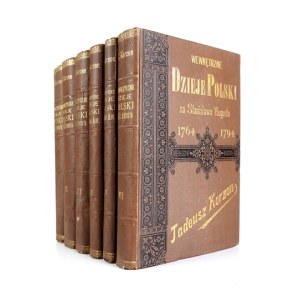 KORZON Tadeusz - Wewnętrzne dzieje Polski za Stanisława Augusta (1764-1794). Badania historyczne ze stanowiska ekonomicz...