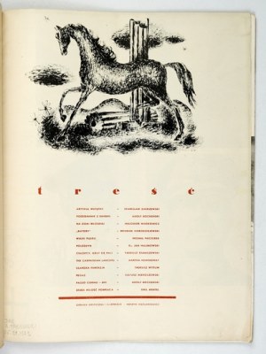 Carpathian Lancers' PUŁK. 1942-1944. cairo 1945. regiment's own circulation. 4, pp. 46, [2], color plate 1, map ff. 1....