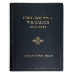 SARYUSZ-ZALESKI Wojciech - Dzieje przemysłu w b. Galicji 1804-1929 ze szczególnem uwzględnieniem historji rozwoju S....