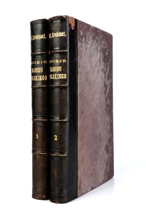 [SMOLEÑSKI Wladyslaw]. Wł. Grabieński [pseud.] - History of the Polish nation. Cz. 1-2. Cracow 1897-1898. Nakł....