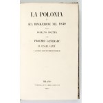 SOLTYK Romano - La Polonia e sua rivoluzione nel 1830. Per ... con proemio generale di Cesare Cantu e appendice degli av...