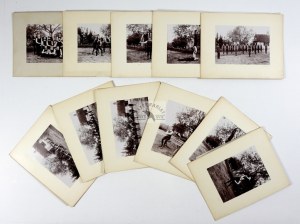 Photo by A. Karoli - a set of 22 photographs with gymnastic exercises of 