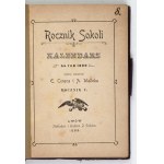 CENAR E[dmund], WALLEK A. - Rocznik sokoli. Kalendarz na rok 1899. Rocznik 5. Wyd. staraniem ... Lwów 1899....