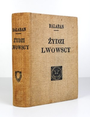 M. Balaban - Lviv Jews at the turn of the 16th and 17th centuries. 1906.