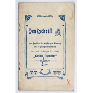 DENKSCHRIFT zum Jubiläum der 40-jährigen Gründung und 10-jährigen Renovation des wohlthätigen Vereines ...
