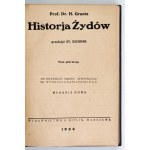 GRAETZ H. - Historja Żydów. Wyd. nowe. T. 1-9. Warszawa 1936.