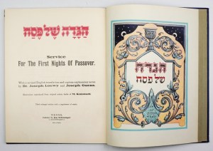 [HAGADA]. Service For The First Nights Of Passover. With a revised English translation and copious explanatory notes by ...