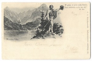 sea eye. To the mountains, to the mountains, kind brother, There freedom awaits you! W. Pol.