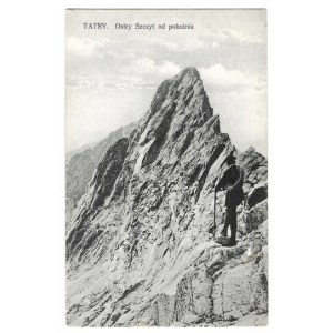 TATRY. Ostry Szczyt od południa.