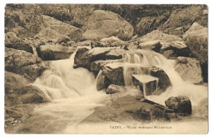 TATRY. - Higher Mickiewicz Waterfall.
