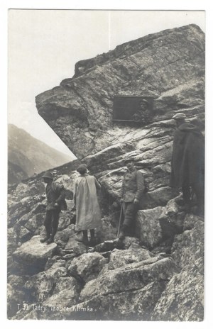 T. 31. the Tatras: the Klimek plaque.
