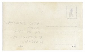 BLACK WALLS. Pictured are M. Zaruski and R. Malczewski. Ca 1920.