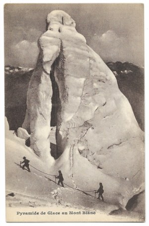 PYRAMIDE de Glace au Mot Blanc.