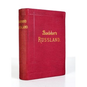 BAEDEKER Karl - Russland. Handbuch für Reisende. Mit 14 Karten, 16 Plänen und 4 Grundrissen. Vierte Aufl....