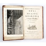 GRABOWSKI A. – Pierwsze wyd. przewodnika po Krakowie. 1822.