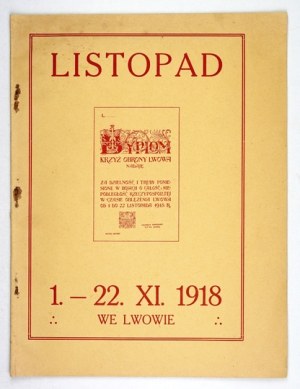 November 1-22 November 1918 in Lviv.