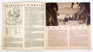 FIS. Zakopane-Poland. 11-19 Februar 1939 - advertising folder in German.