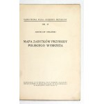 URBAŃSKI Jarosław - Mapa zabytków przyrody polskiego wybrzeża. Warszawa 1933. Państwowa Rada Ochrony Przyrody. 8, s. [2]...