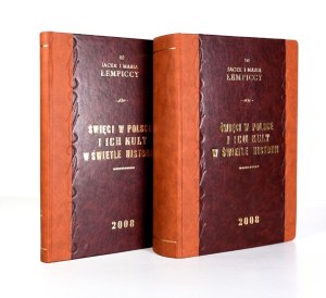 ŁEMPICKI J. AND M. - Saints in Poland and their cult. Vol. 1-2. 2008. 30 copies published.