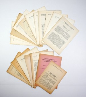 STEINHAUS Hugo - [A collection of 24 imprints of articles by H. Steinhaus (also as co-author)....