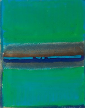 Teresa Panasiuk (1938 Warszawa - 2021 ), Bez tytułu, 1987