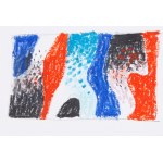 Wojciech Fangor (1922 Warszawa - 2015 Warszawa), Projekt do dwóch kompozycji Fal