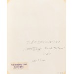 Tadeusz Brzozowski (1918 Lwów - 1987 Rzym), Postękuje kunktator, 1983