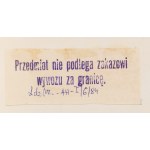 Tadeusz Brzozowski (1918 Lviv - 1987 Rome), The Punctuator Fastens, 1983.