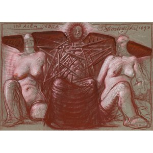 Franciszek Starowieyski (1930 Bratkówka k. Krosna - 2009 Warszawa), Sub alea umbra, 1693 (1993)