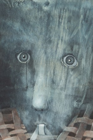 Stasys Eidrigevicius (ur. 1949, Mediniszki na Litwie), Twarz, 1985