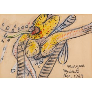 Pinchas Burstein `Maryan (1927 Nowy Sacz - 1977 New York), Untitled, 1969.