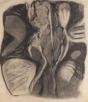 Barbara Zbrożyna (1923 Lublin - 1995 Warszawa), Kompozycja, 1971