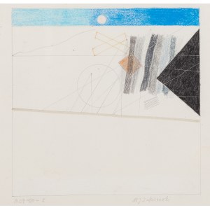 Włodzimierz Jan Zakrzewski (geb. 1946, Łódź), Komposition, 1980