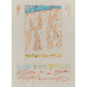 Janina Kraupe-Świderska (1921 Sosnowiec - 2016 Krakov), Snopy, 1991