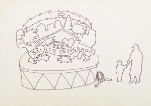 Paweł Jarodzki (1958 Wrocław - 2021 ), Saluto Desperado, 1984