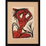 Monika Piwowarska (1914 Orenburg, Rosja - 2006 Warszawa), Zmysłowa Indianka, lata 60. XX w.