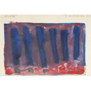 Jacek Ziemiński (ur. 1953, Warszawa), Pejzaż, 1980