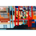 Malgorzata Sobinska (b. 1985, Czestochowa), Industrial city 2, 2024