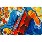 Sławomir Mściwoj Gębczyński (geb. 1984, Szczecin), Blaue Rhapsodie, 2024