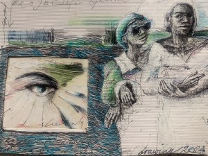 Drawing by Grzegorz Lerka 2024